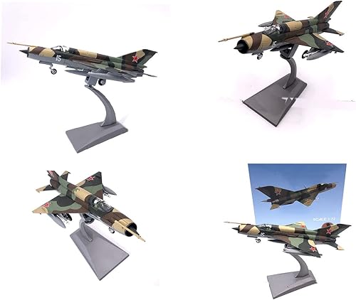 Miniatura 2 de MiG-21 172 Modelo de avión fundido a troquel (MiG-21)