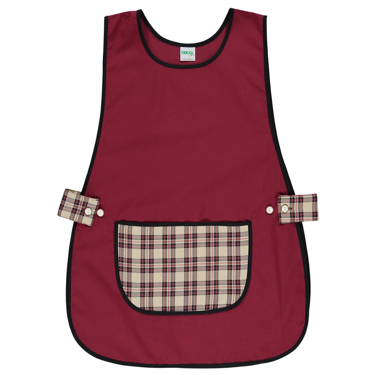 Siry Work Casaca de mujer, modelo Dalia, 35% algodón, 65% poliéster, talla única, Made in Italy, Talla única