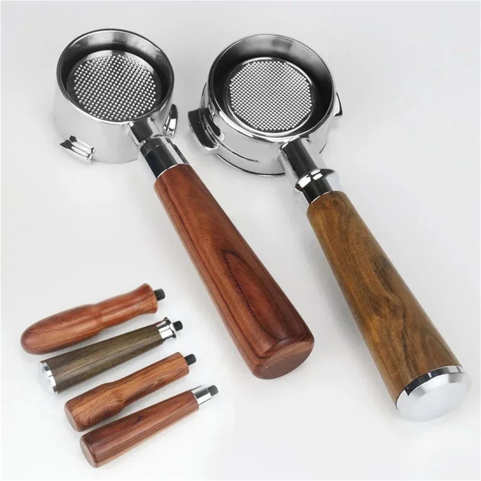 Mango De Madera De Rosa Modificado M10 Universal for Espresso