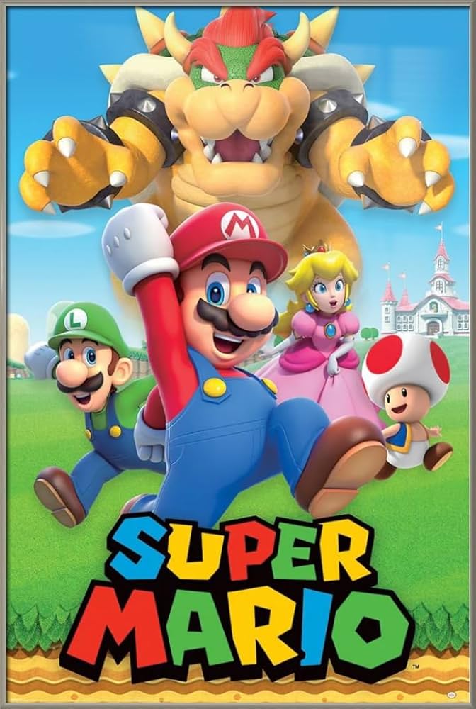 マリオ＆ルイージRPG ポスター マリオ&ルイージ スーパースター サガ - ポスター 13x19 - Etsy 日本