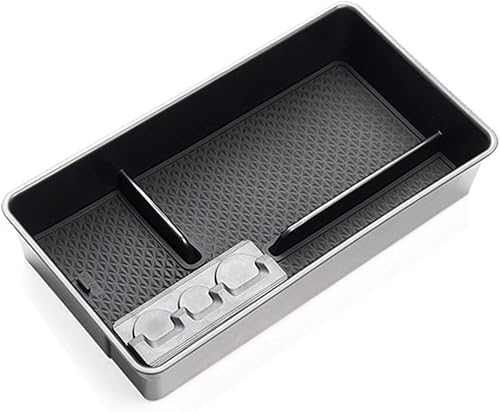 Miniatura 5 de SHAOHAO Organizador de consola central Nissan Alitma 2023 2024, para Nissan Alitma 2019-2022 2023 2024 Nissan Alitma SSVSRSLPlatino Bandeja