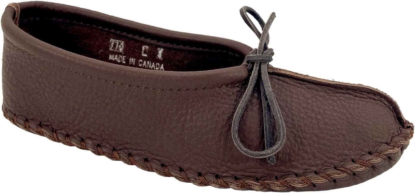 Laurentian Chief Women's Elk Hide Ballerina Moccasins