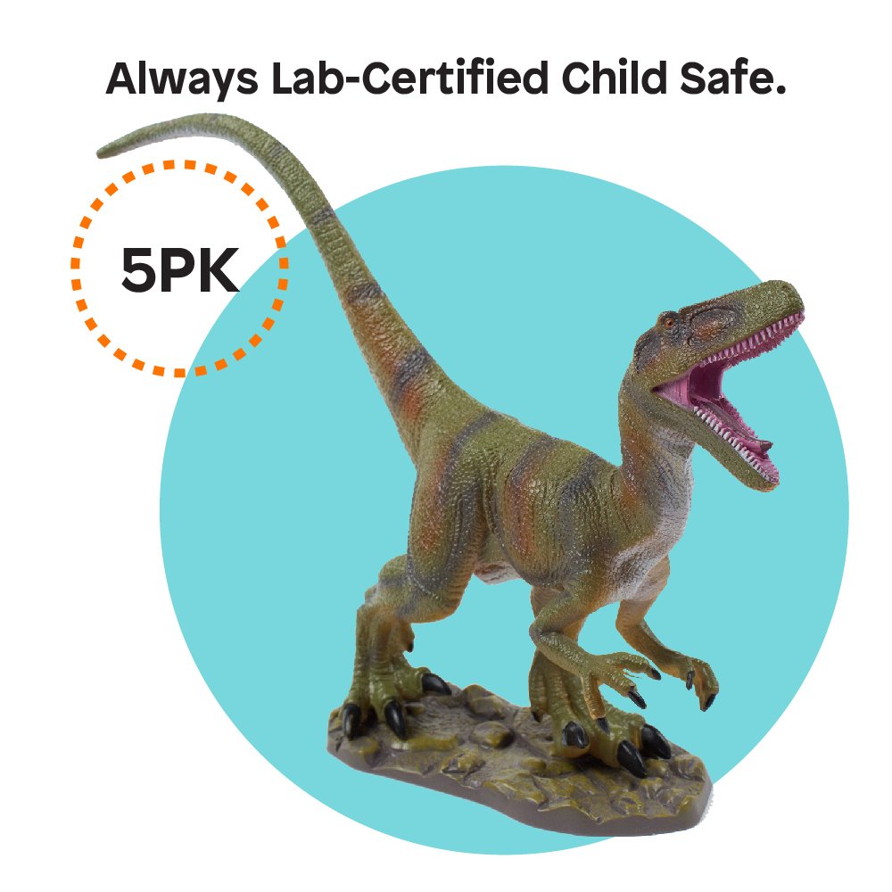 Buy Boley 4 Pack 12" Jumbo Monster Authentic Dinosaur Set Educational