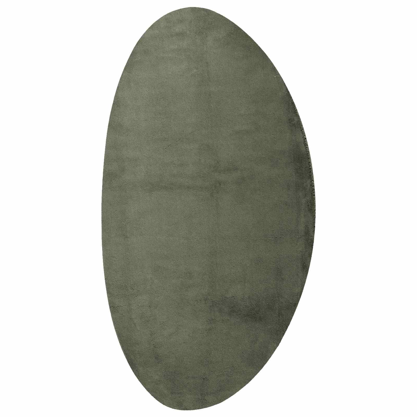 Tapis de salon vert forêt lavable pour résoudre les problèmes de glisse