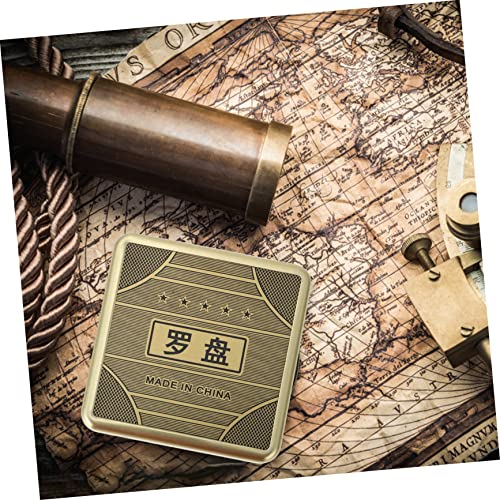 Brújula China Feng Shui ULTECHNOVO Metal 3.94 pulgadas miniatura 2