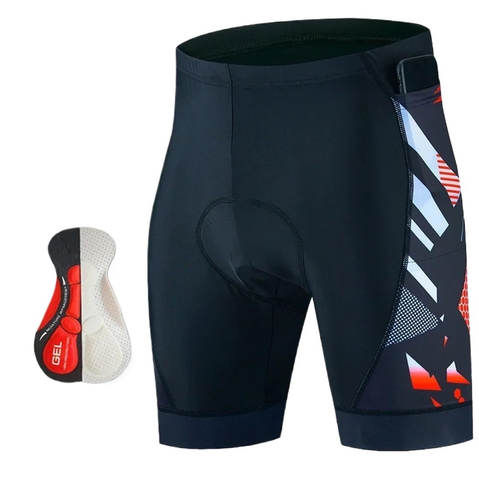 Pantaloncini da Ciclismo da Uomo Pantaloncini da Ciclismo Uomo Bici Corti Pantaloni Estivi Sport Professionali con Gel