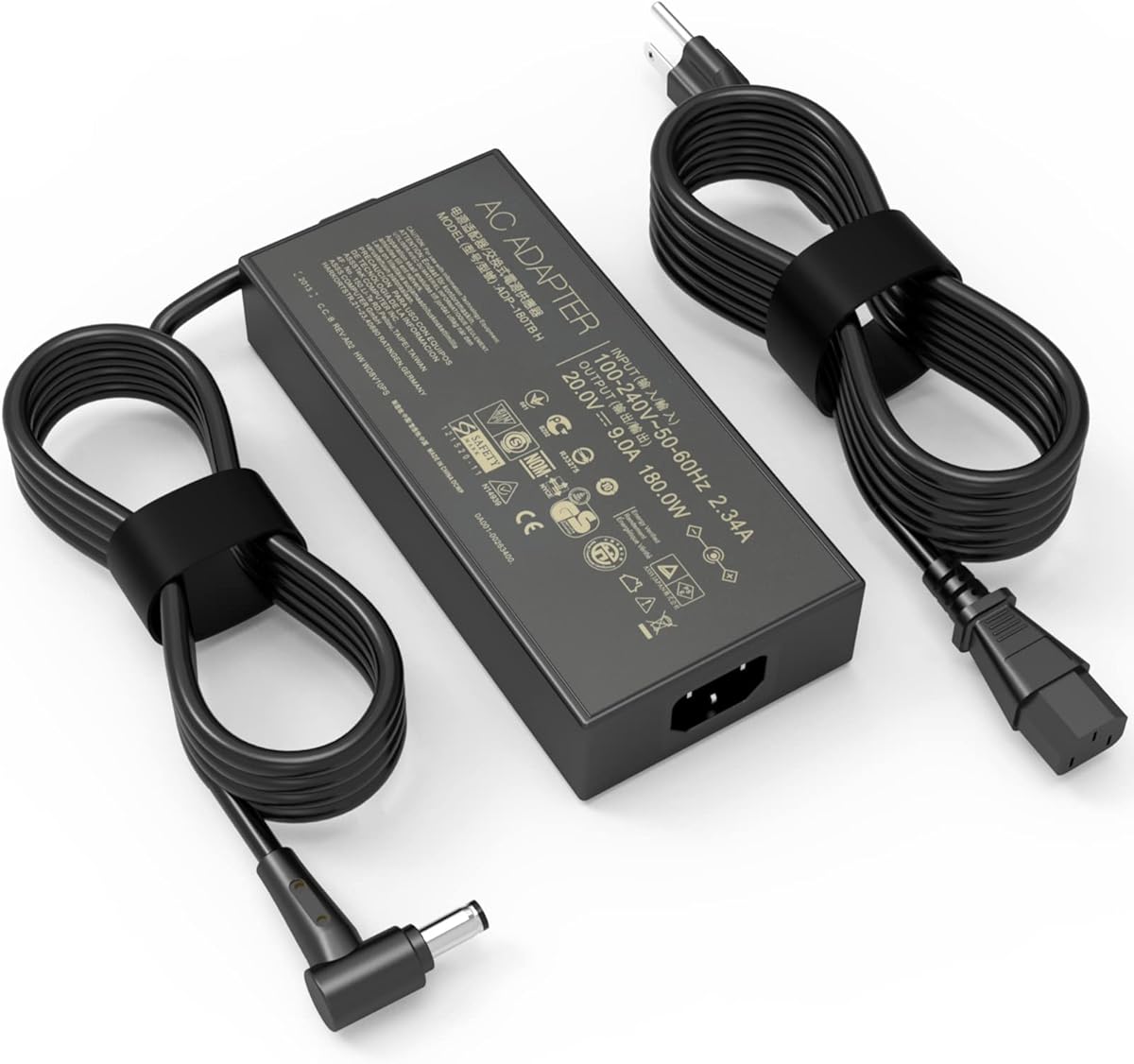 180W Laptop Charger Compatible with Asus ROG Zephyrus GA401 GA401I GA401Q GA401QM GA401QEC GA401IV GA401IVC GA401II GA401IH GA401IU GA401IU-PB96 GA401IVC-RMT01 GA401IV-XS96 GA401IU-BS76