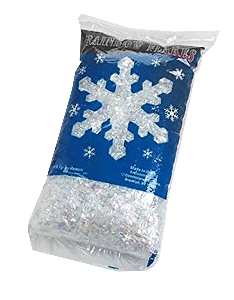 Darice Rainbow Snowflakes - Iridescent - 4 ounces