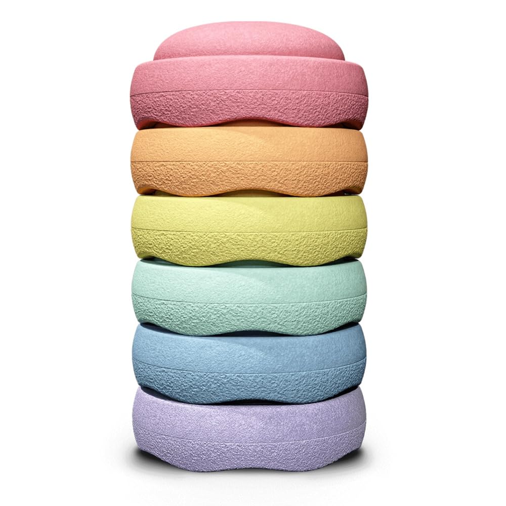 Pedalo Stapelstein Original Rainbow Pastel