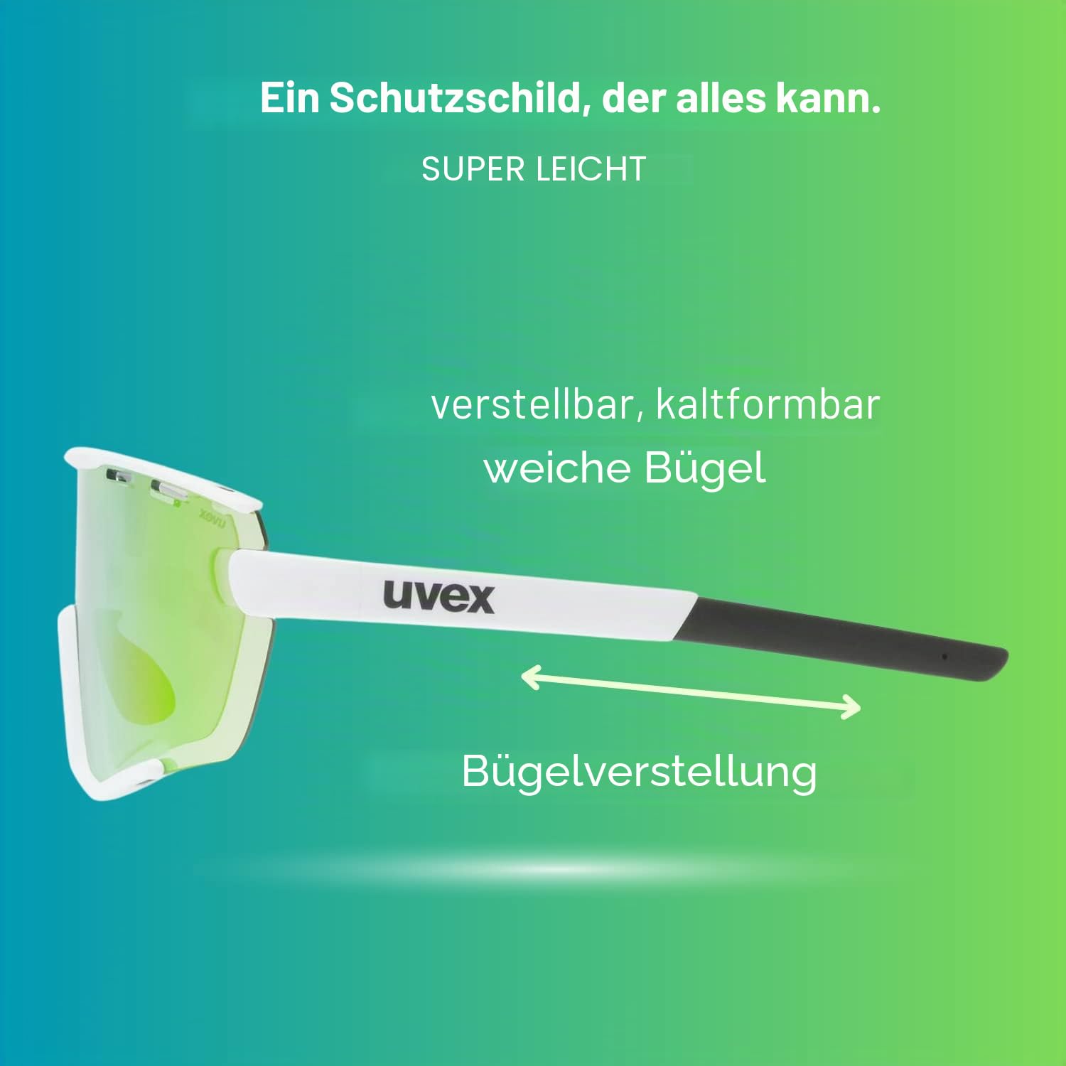 uvex sportstyle 236 Set - Sportbrille für Damen und Herren - inkl. Wechselscheiben - beschlagfrei