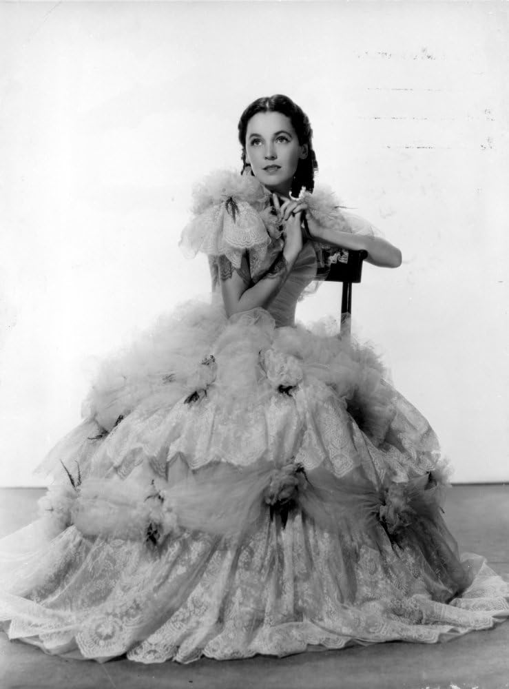 Amazon.com: Maureen OSullivan on a Ball Gown sitting Photo Print (24 x ...