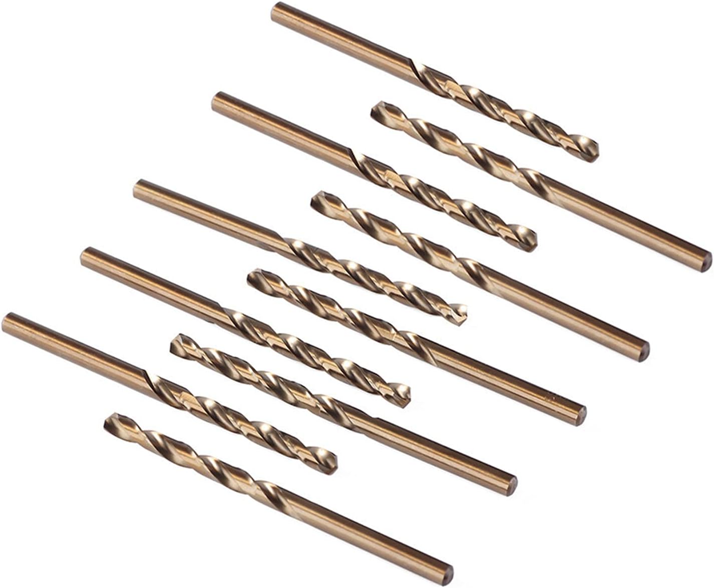 100-teiliges HSS Bohrer Set - Titanbeschichtet Für Metall & Holz