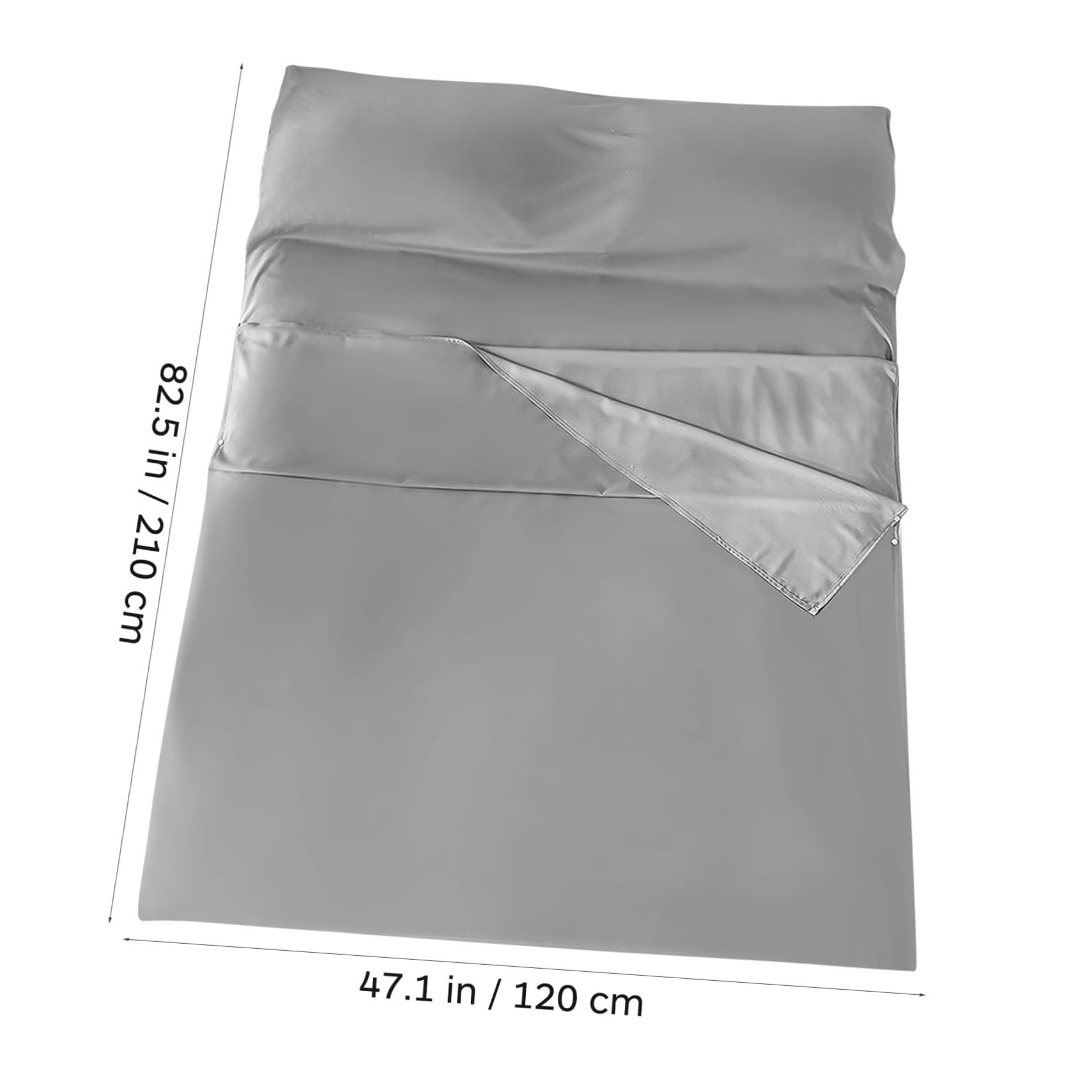 Totority Sleeping Bag Liner Hotel Sleep Sack Travel Sheets for Hotels Large Size Polyester Lightweight Portable