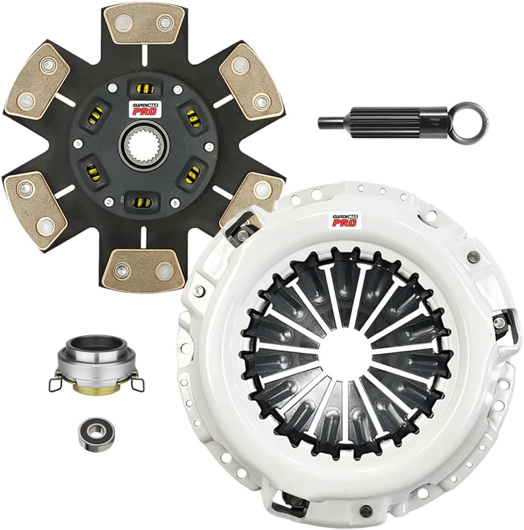 ClutchMaxPRO Performance Stage 3 Clutch Kit Compatible with 2005-2018 Tacoma 2.7L 2WD 4WD 1993 1994 T100 3.0L 4WD (CP16094HDC-ST3)