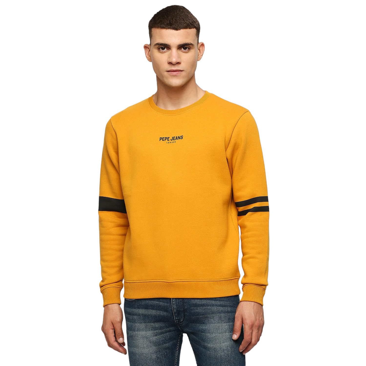 pepe jeans Men Cotton Round Neck Sweatshirt-picture-18