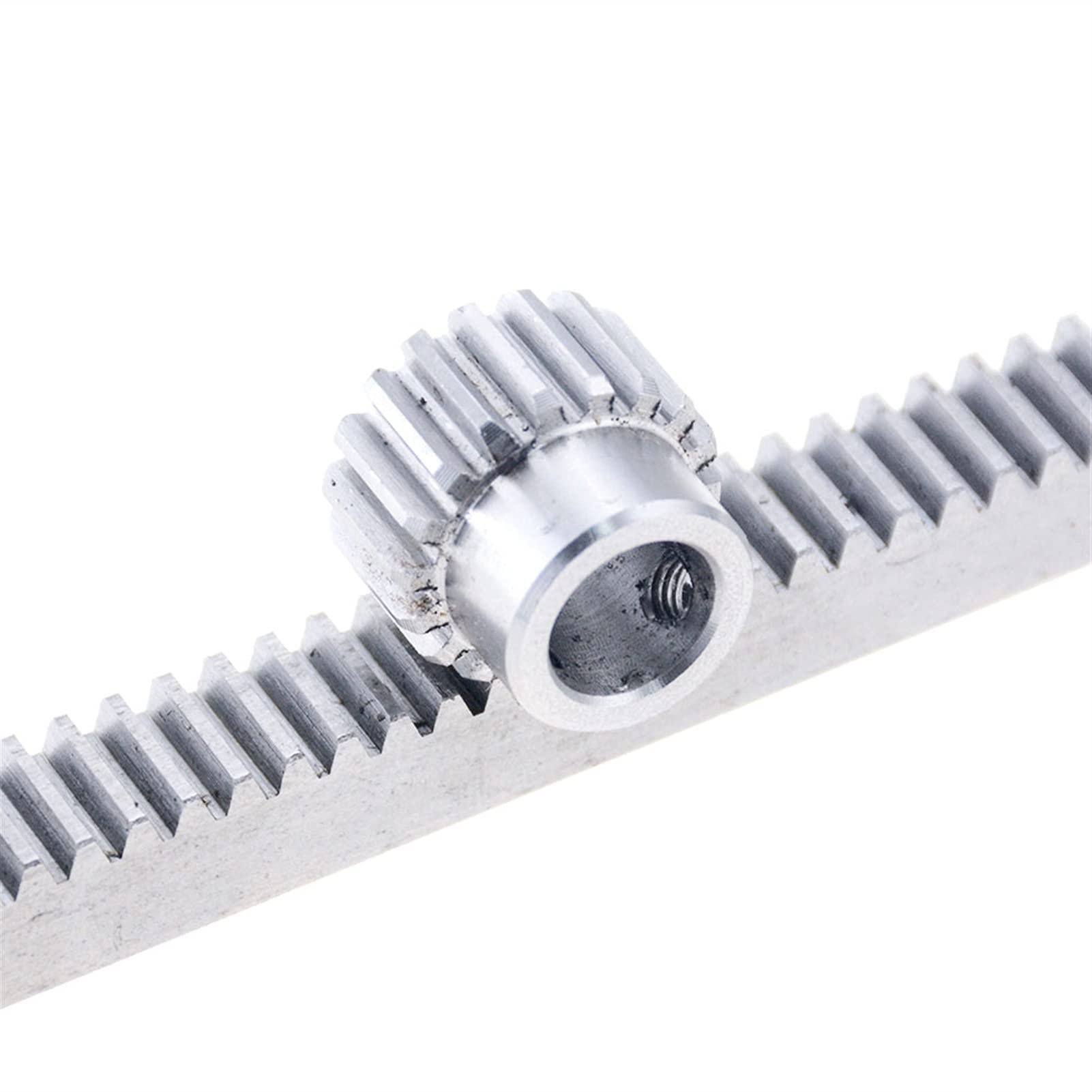 Mechanische Stirnräder, Motorritzel 1 Stück 1 Modul Zahnstange Stahl 10 * 10 * 500 mm Zahnstange Präzisions-CNC-Zahnstange (gerade Zähne) Zahnstange CNC-Maschine