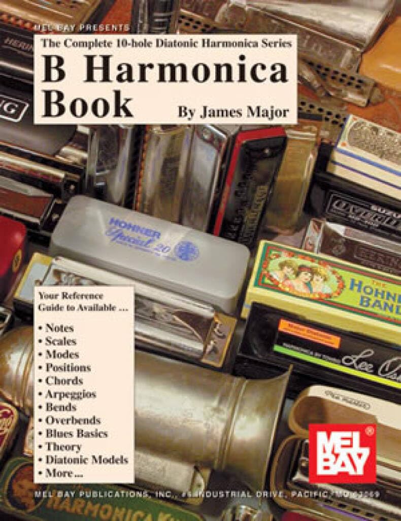 B Harmonica Book (Complete 10-hole Diatonic Harmonica Series)