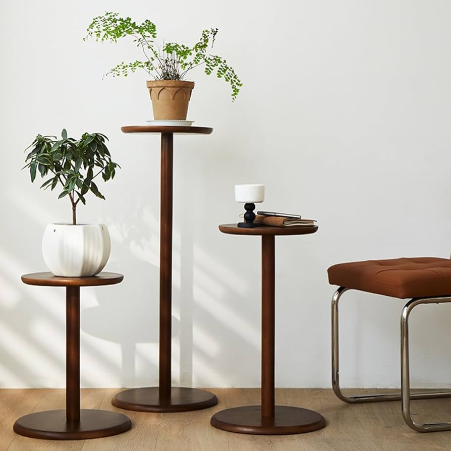 ビーチ無垢材　花台ハイ　展示品 ビーチ無垢材 花台ハイ 展示品