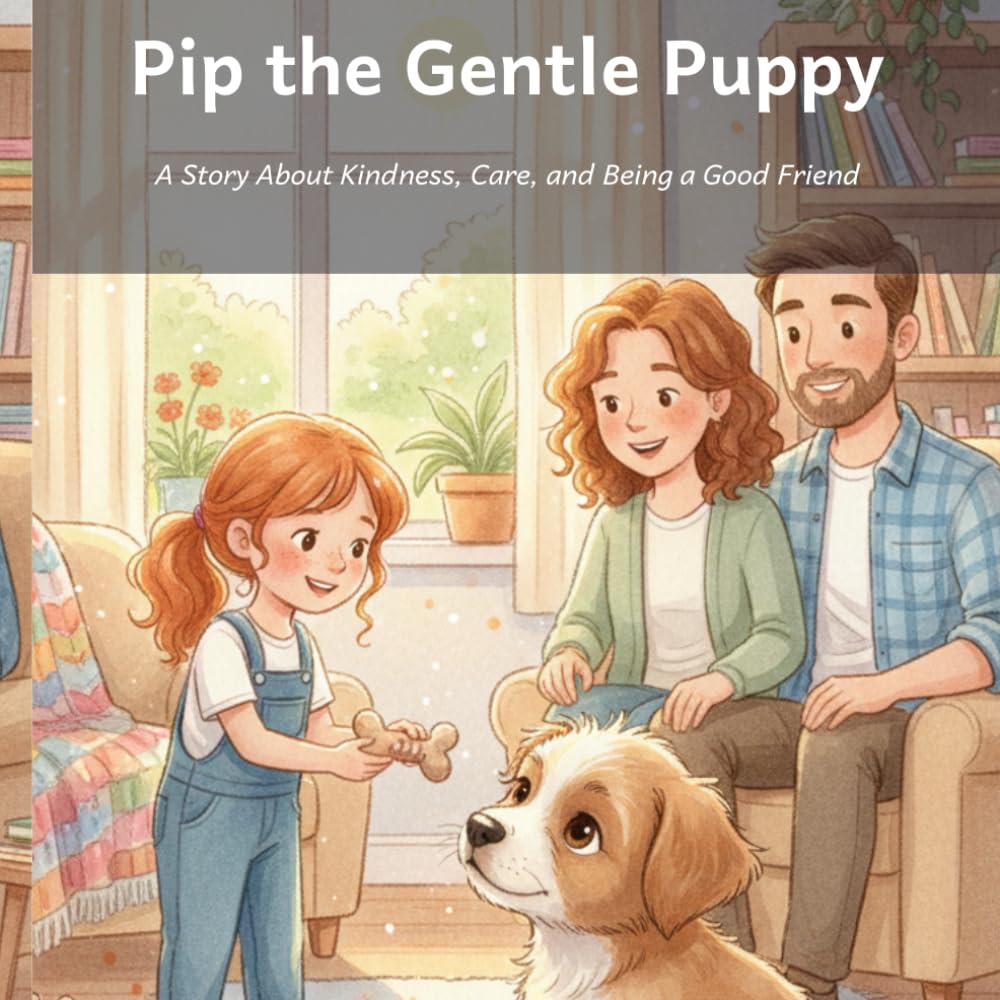 Pip the Gentle Puppy: A Story About Kindness, Care, and Being a Good Friend (Pip the Rescue Pup)
