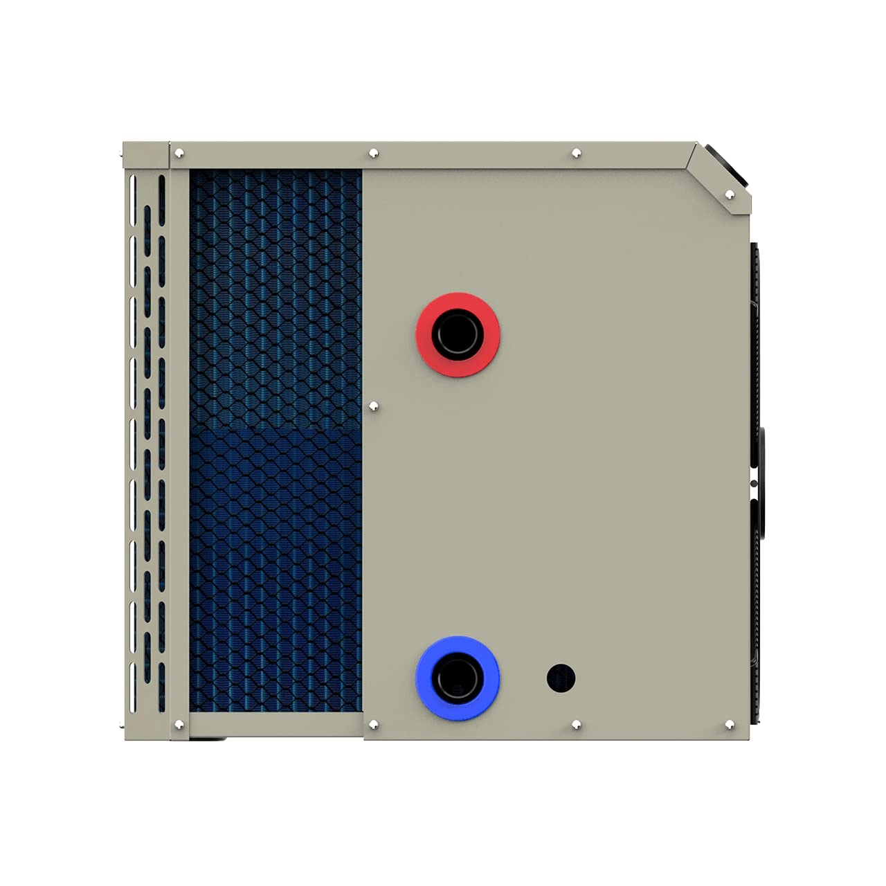 BWT Minibomba de Calor para calefacción, Potencia máxima de 3,5 kW, Ideal para Piscinas elevadas y jacuzzis de Entre 2 y 15 m³, conexión a la Corriente doméstica | Para piscinas de hasta 15 m³, ahorro de energía, fácil instalación