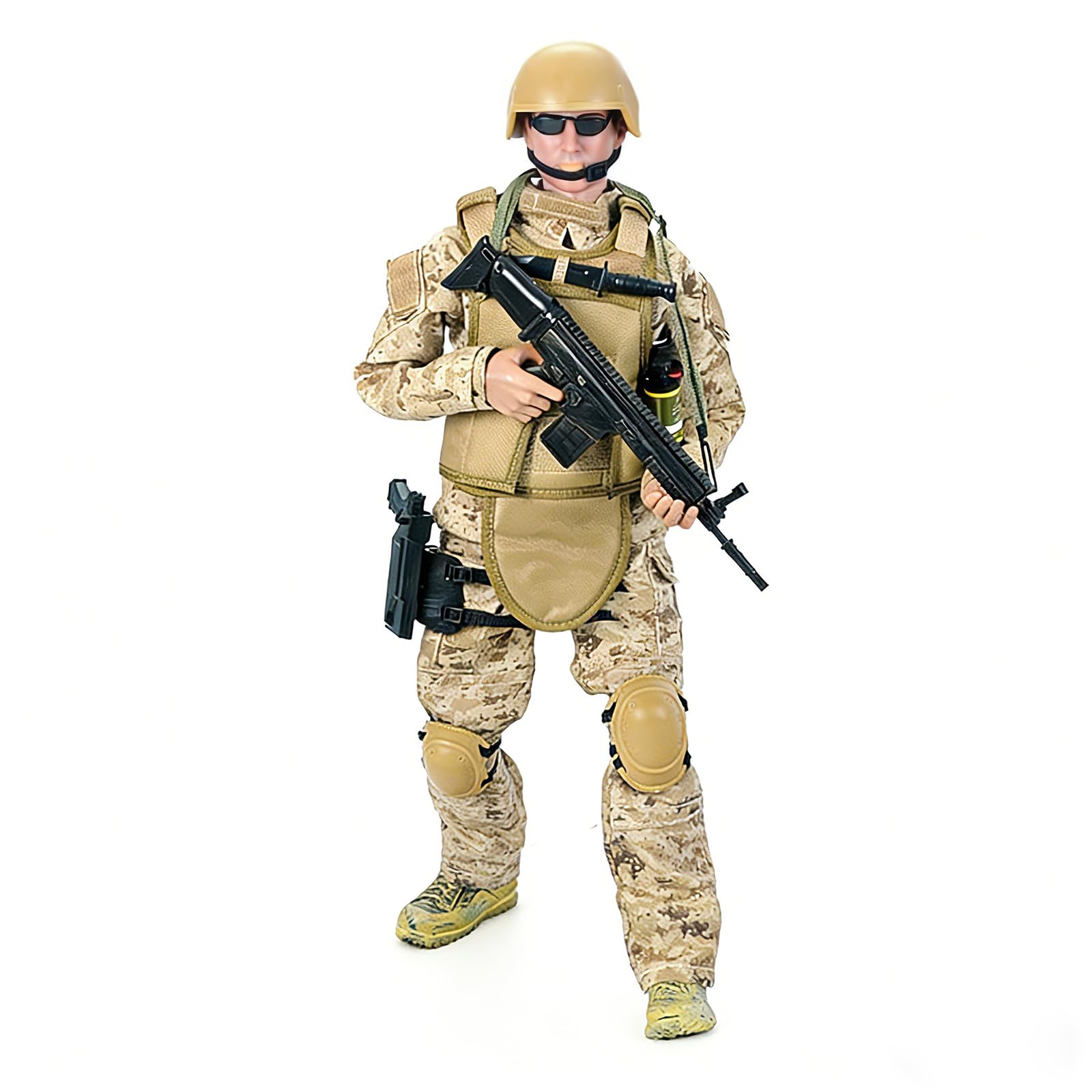 Amazon.com: Scakbyer 12 Inch Action Figures Military Set, 1/6