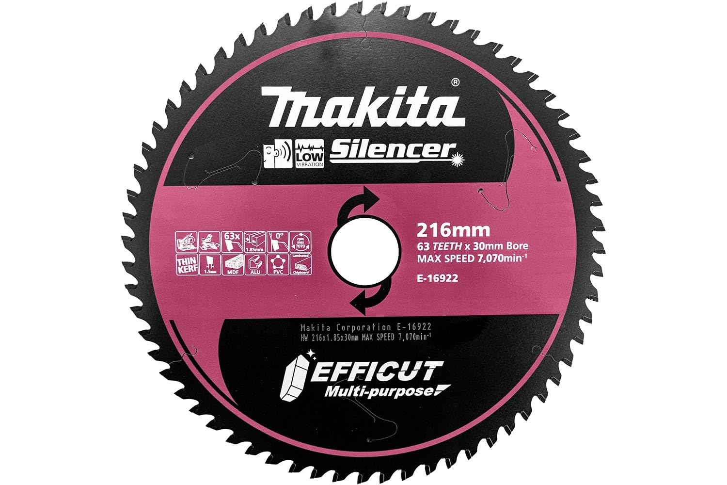 Makita Specialized Efficut Aluminium Circular Saw Blade