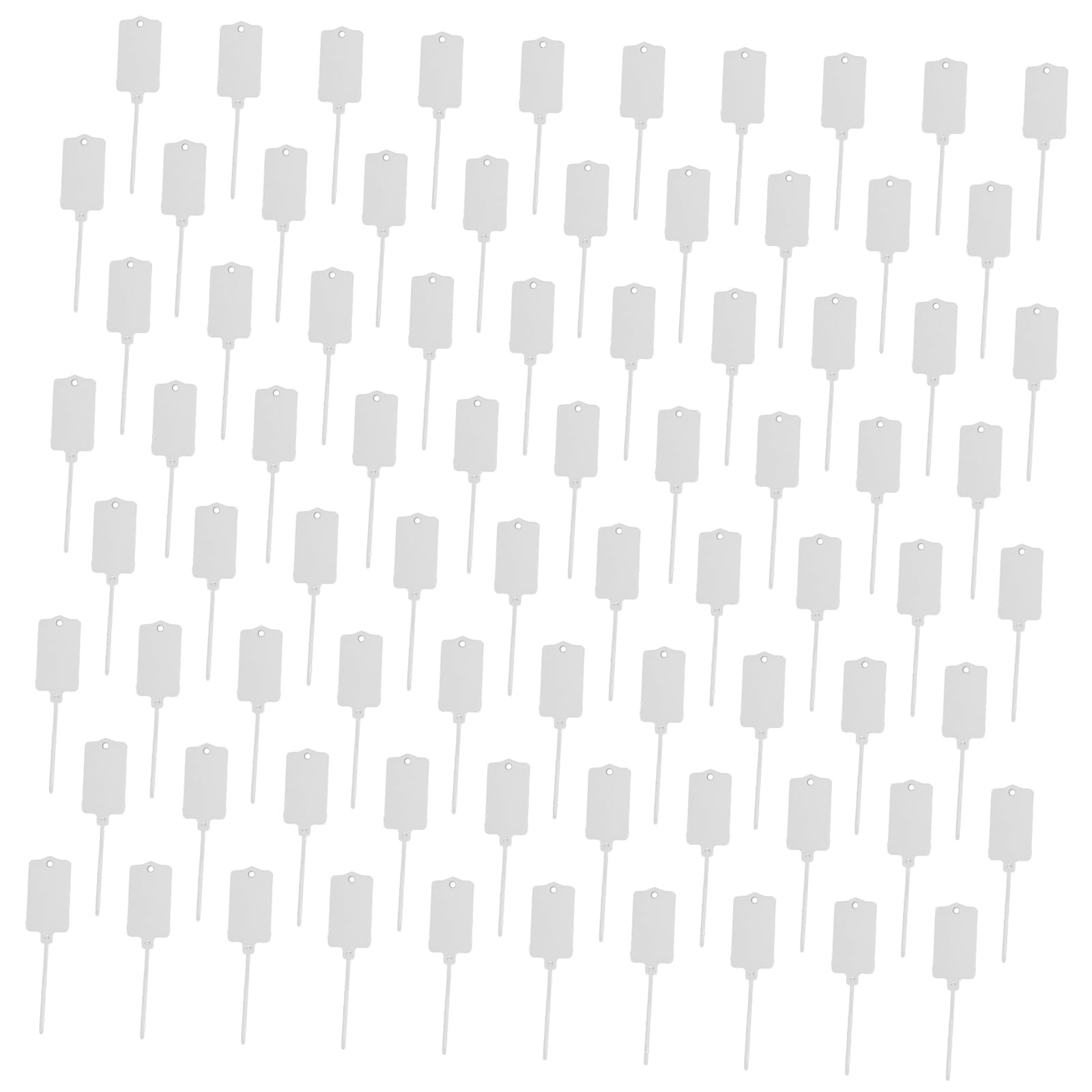 Buxuaaaa Of 80 Ticket Locking Tickets for Logistics Labels Warehouse Organization and Plant Identification Hanging Ticket