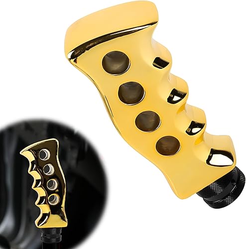 1 kit de punta de cambio de engranajes de transmisión manual para automóvil, mango de agarre de cuchillo, perilla de palanca de cambios, varilla de