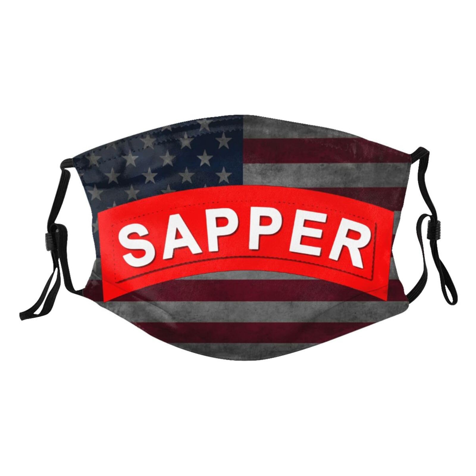 Army Sapper American Adult Dust Mask Adjustable Dust Face with 2 Filter28