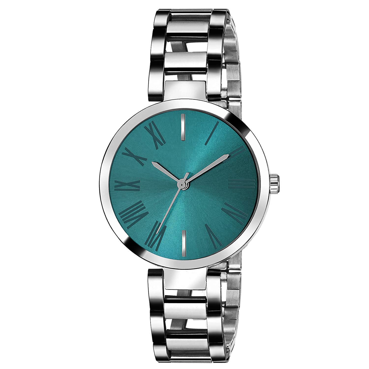 Analog Green Dial Stainless Steel Watch for Women & Girls (B0D7PRKKHD) Amazon Price History, Amazon Price Tracker