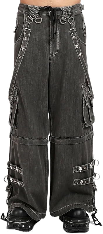 Crypt Pants in Denim by Tripp NYC