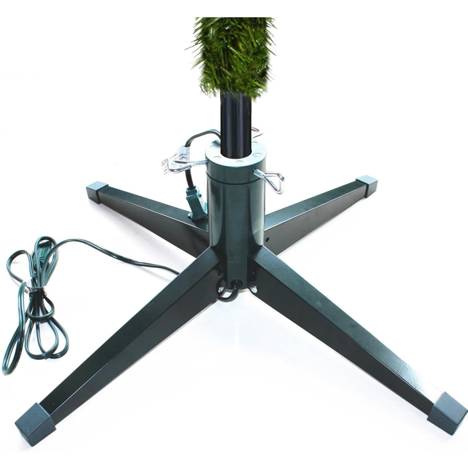 Supporto Albero Di Natale Artificiale Rotante E Regolabile – Base Stabile Con Piattaforma Girevole 270°, Per Alberi Fino A 80 Libbre E 7,5 Piedi