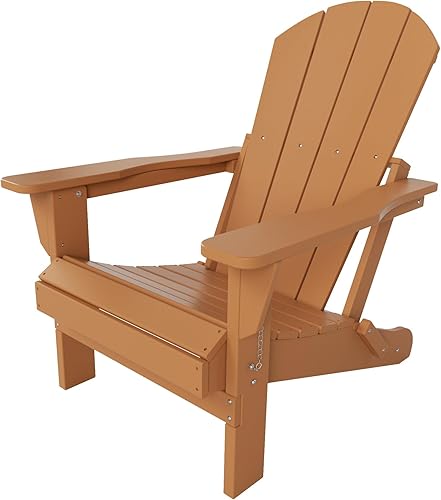 Miniatura 7 de WO Home Furniture Adirondack - Tumbona plegable para fogatas, playa, balcón, patio trasero, césped, patio, piscina, cubierta, jardín