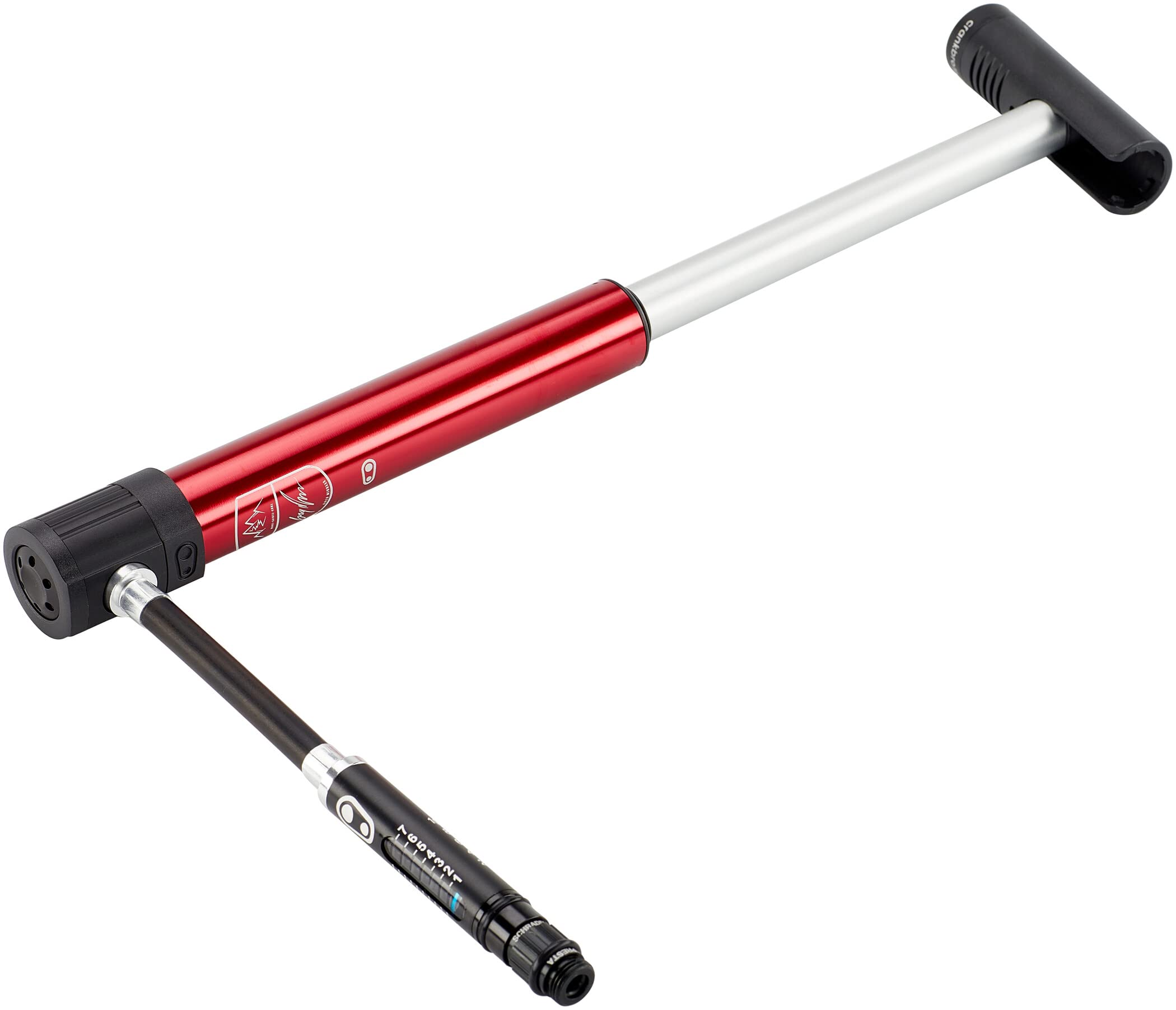 Crank Brothers HINCHADOR Mano KLIC HV MANOMETRO RED MINNAAR Mont-Sainte-Anne