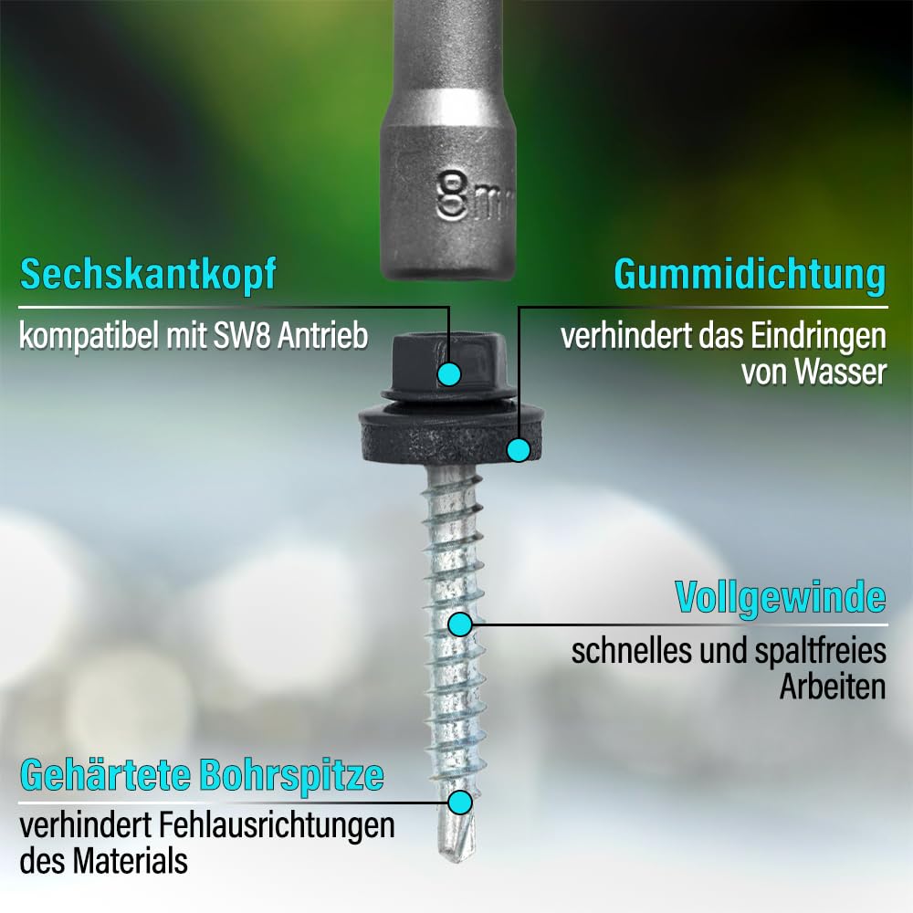 DRESSELHAUS Plaatschroef verzonken kop kruis 4,8x38 mm RVS A2, 100 stuks