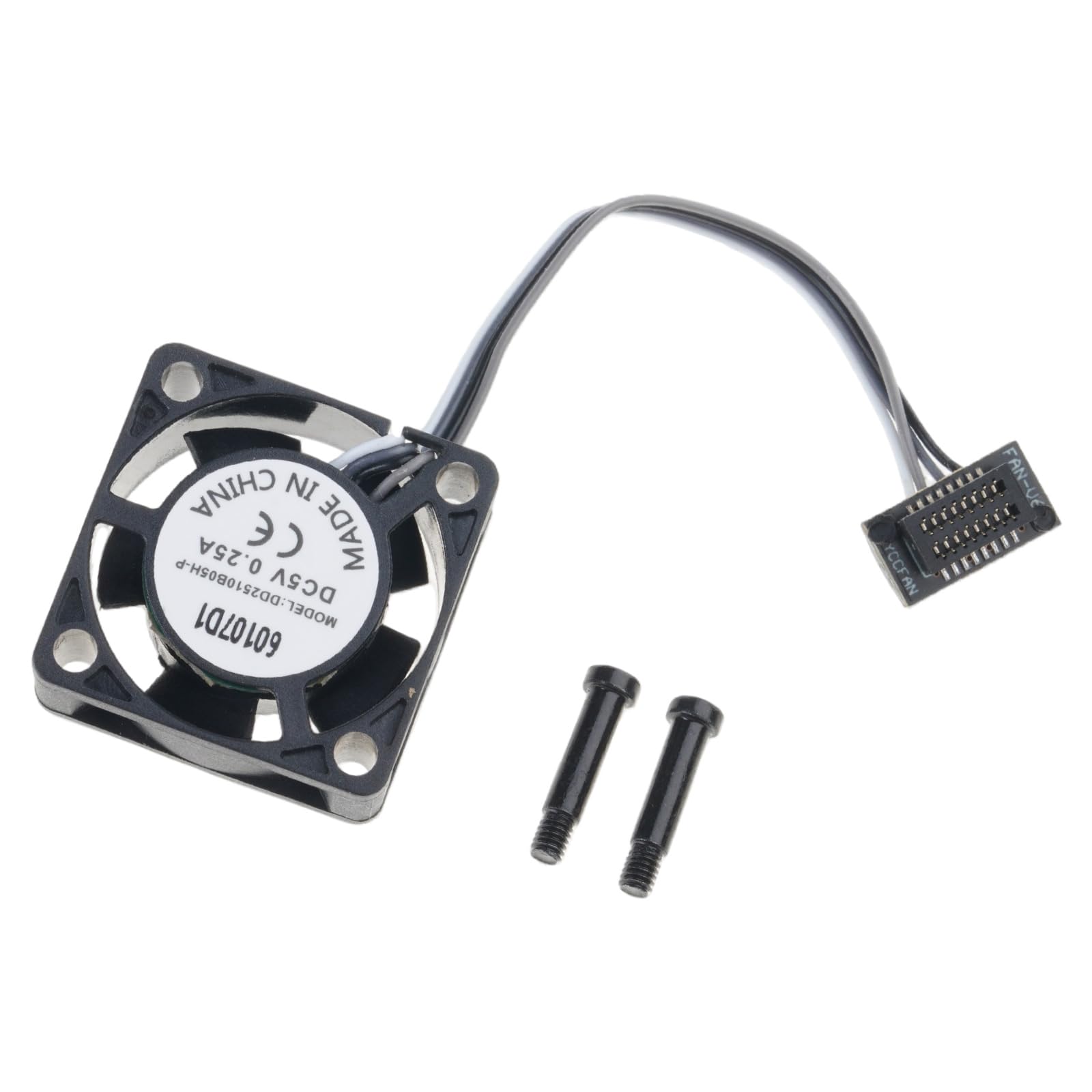 Xjdzineq 25x25x10mm 5V Low Noise Printer Cooling Fan Heat Dissipation Installation Accessories for X1C P1S P1P Printer Cooling Fan
