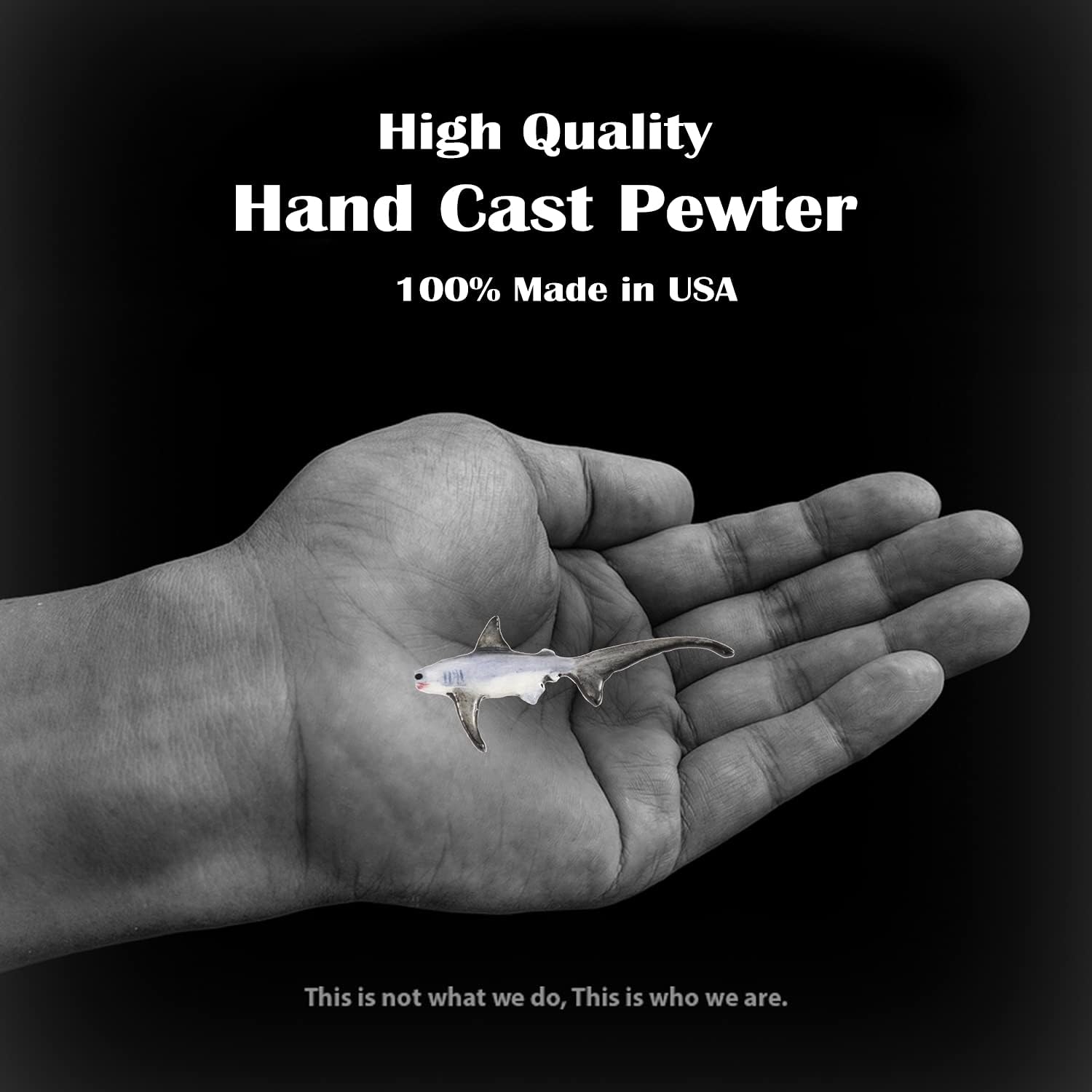 Handcrafted Hand Painted Thresher Shark Magnet for Personalizing Home Office School Classroom Fridge Whiteboard Locker - Made in United States - SKU SP116MAG