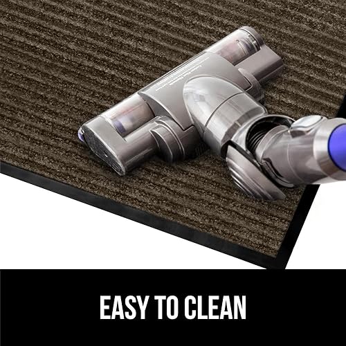 Miniatura 9 de Gorilla Grip - Tapete afelpado original de goma con perfil bajo, resistente, duradero, impermeable y fácil de limpiar para interior y exterior,