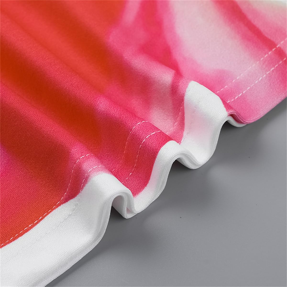 Fuimsul Women Sexy Strapless Floral Pattern Bodycon Tube Mini Dress Summer Skinny Sleeveless Backless Bandeau Tube Dress - Image 6