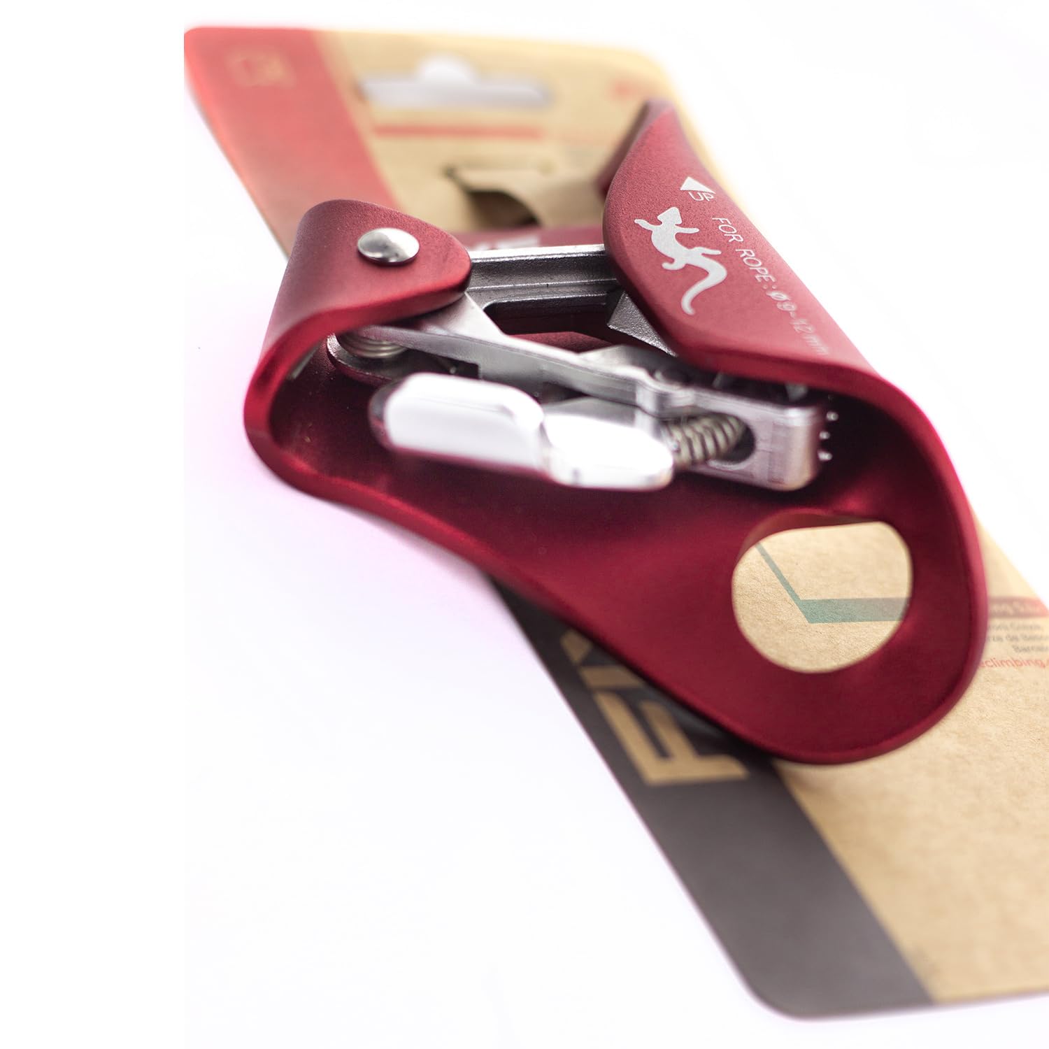 FIXE Bloqueador de Pecho DOME para Escalada, Ranura Autolimpieza, Cuerda 8-12 mm