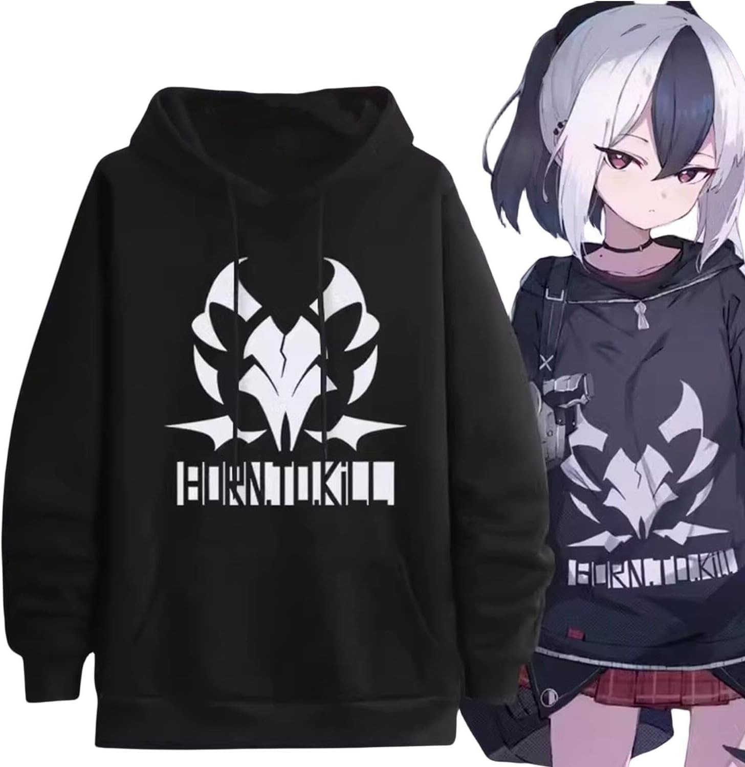 Amazon.co.jp: Onikata Kayoko Hoodie, Blue Archive, Impression