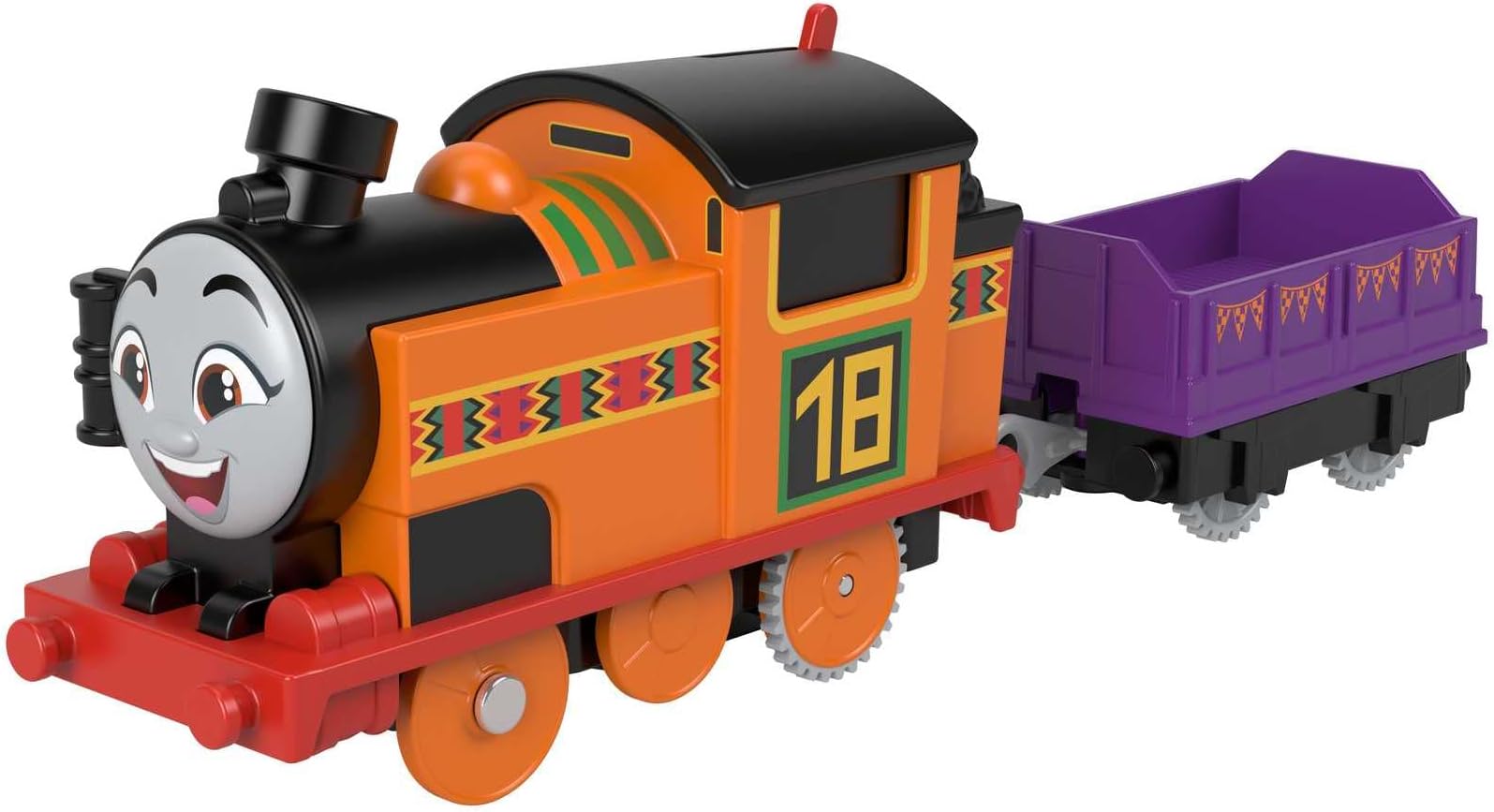 Thomas & Friends, Thomas The Tank Engine, Nia Motorised Locomotive Train, Toy for Children 3+ Years, HDY63