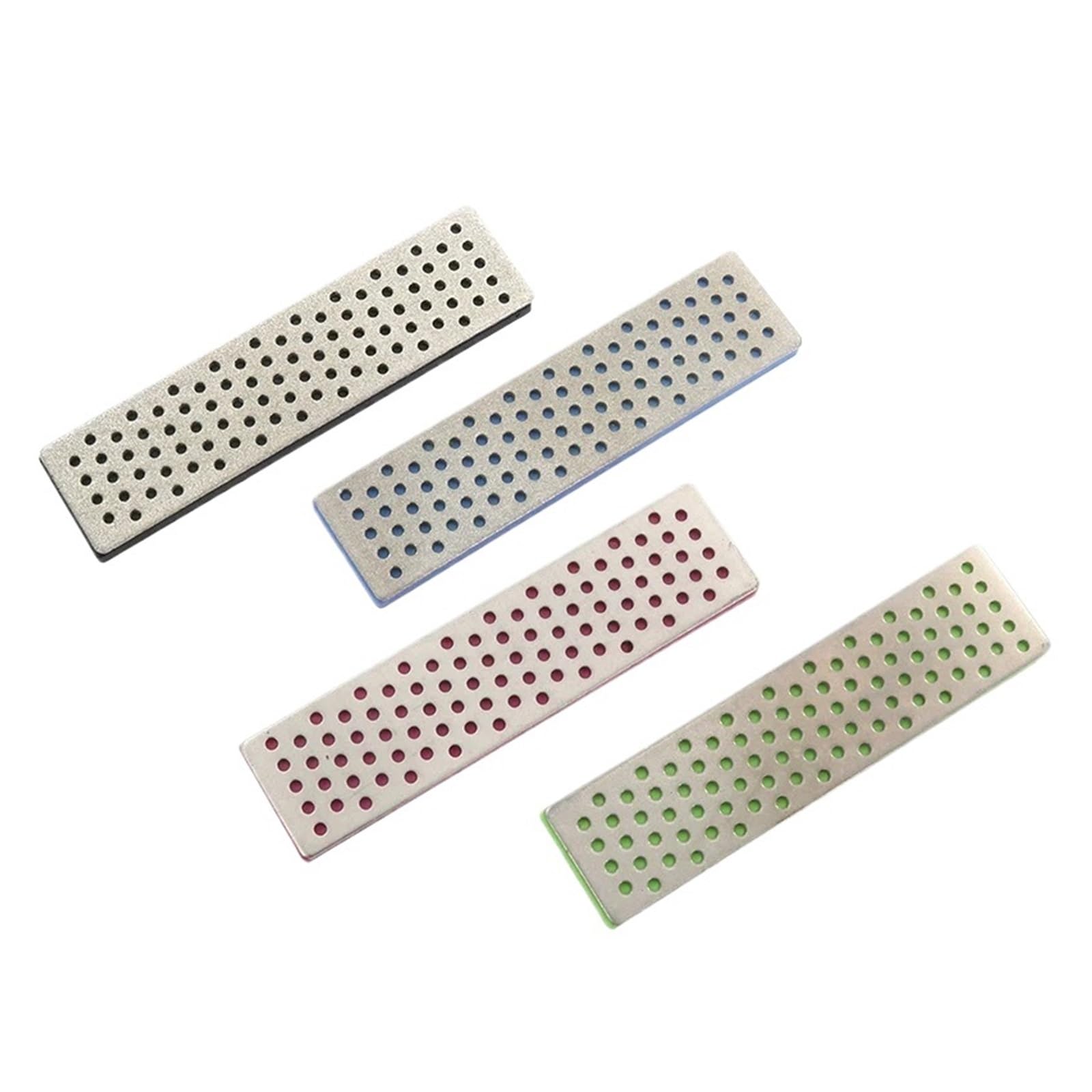 4pcs set Diamond Sharpening Stone For Ski Edges Skiing Professional Knife Sharpener 240 360 500 1000 Grit LX1625