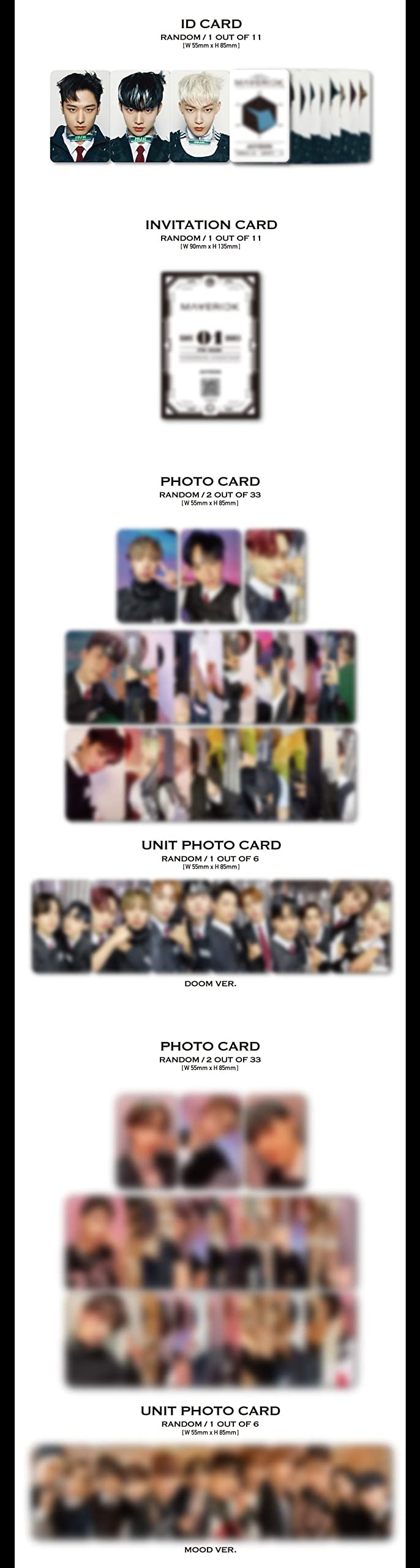 THE BOYZ - MAVERICK [RANDOM ver.] (3rd Single Album) 1Album+BolsVos K-POP Webzine (22p), Decorative Stickers, Photocards