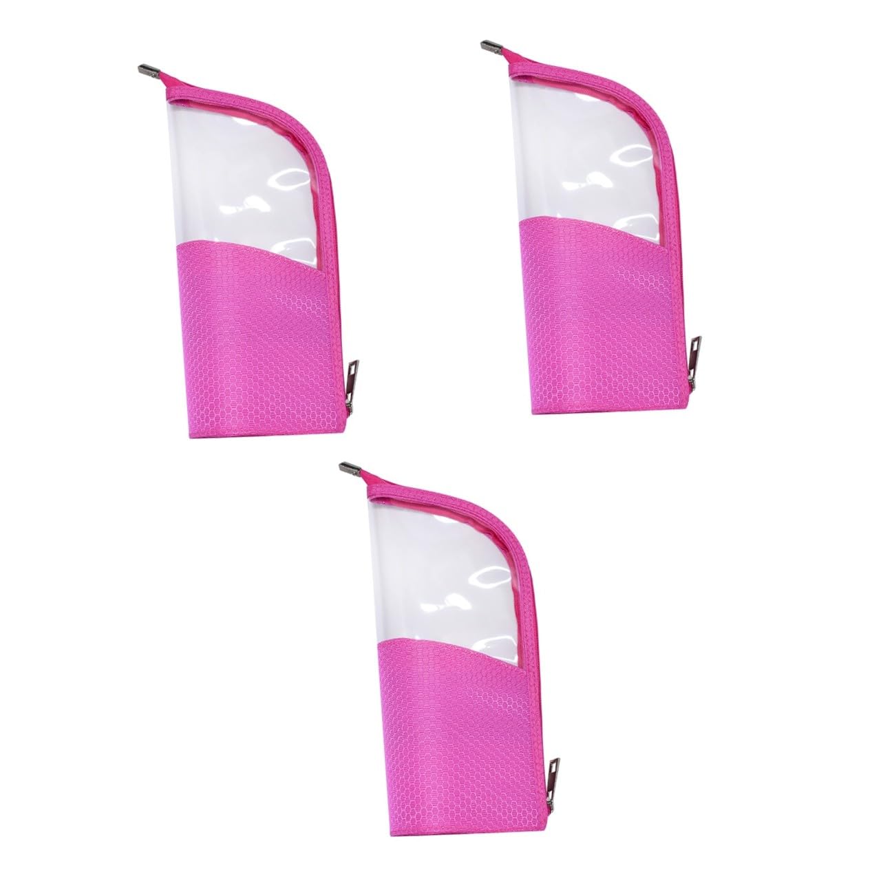 Cabilock 3 Uds Neceser De Viaje Brocha De Maquillaje Kit De Maquillaje De Viaje Neceser De Brochas De Neceser De Viaje Neceser Portátil para Mujer Bolsa para Lápiz De