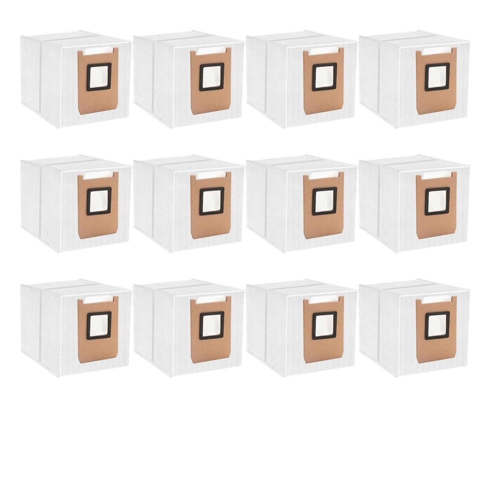 Mwmyquext 12Pcs Compatible For Eufy E28 Omni/E25 Omni. Robot Vacuum Cleaner Dust Bag(12Pcs)