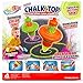 Lanard Chalkie: Chalk Top - Spinning Chalk Scribbler, Rip Cord Launcher, 2 Sticks & Sharpener, Draws Crazy Patterns, Outdoor Art Play Toy, Kids Age 3+