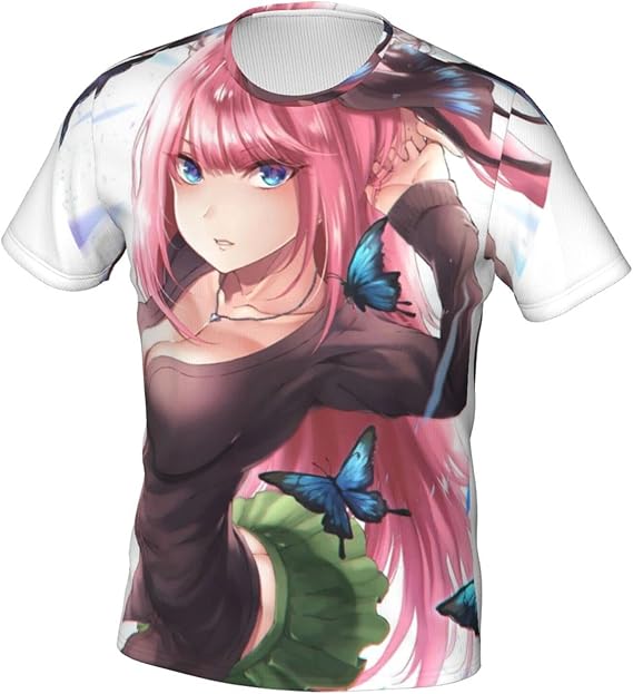 Amazon アニメシャツ 五等分の花嫁 中野一花 中野二乃 中野三玖 中野四葉 中野五月 Tシャツ キャラクター 3dプリント かわいい メンズ 大きいサイズ 半袖 夏服 面白い 誕生日プレゼント ギフト S 3xl Tシャツ カットソー 通販
