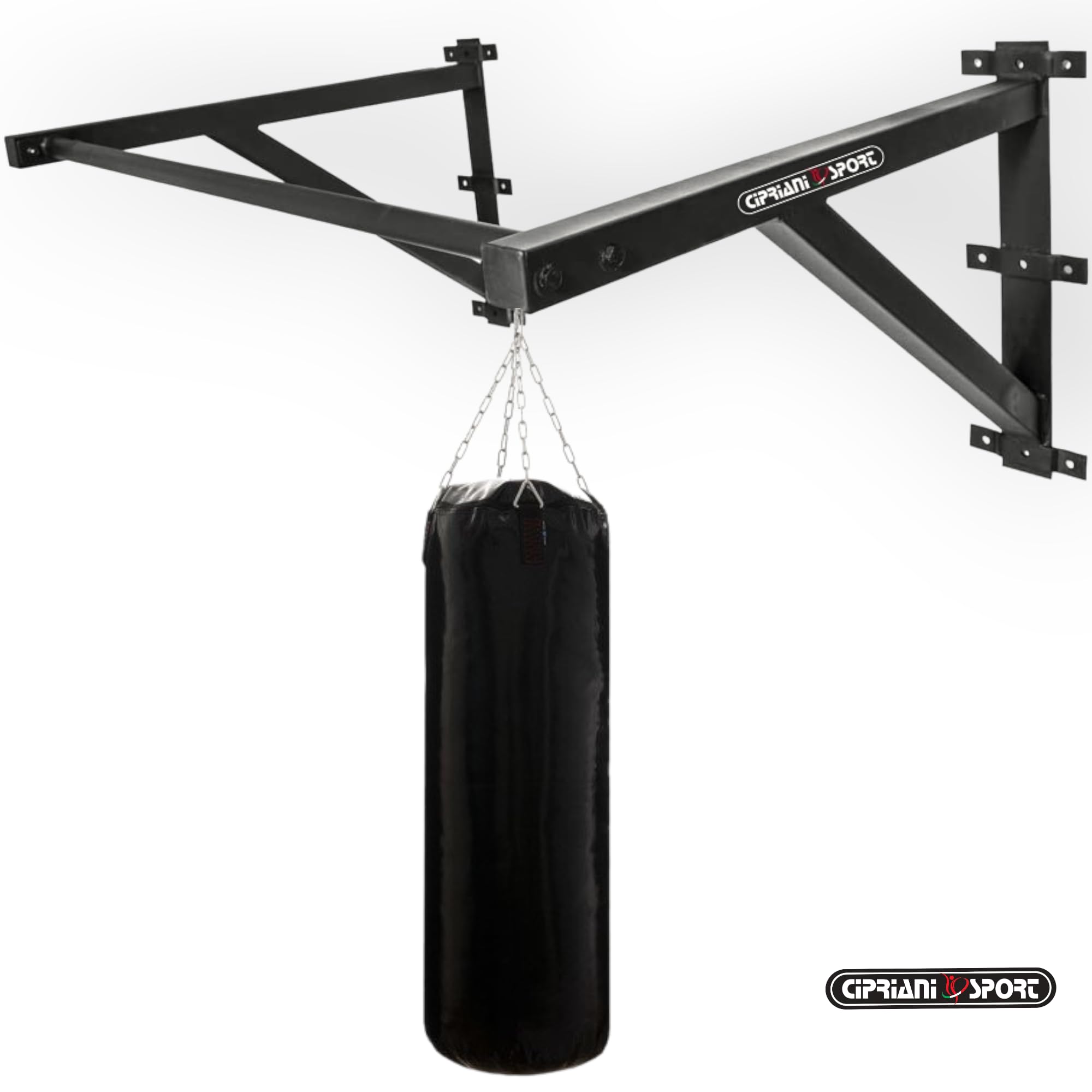 Cipriani sport - Barra Trazioni a Muro Gym Wall Bars - Professionale per Muscle Up, Pull Up - per Calisthenics, Bodybuilding - Robusta e Sicura