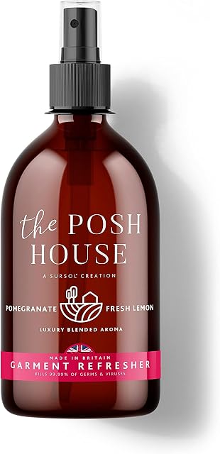 The Posh House - Garment Refresher Anti Bacterial Disinfectant Spray, 500ml